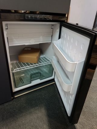 Mueble camper fregadero nevera