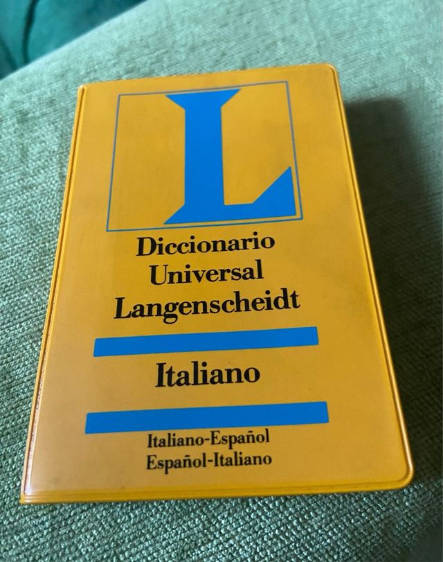 Diccionario italiano español de bolsillo
