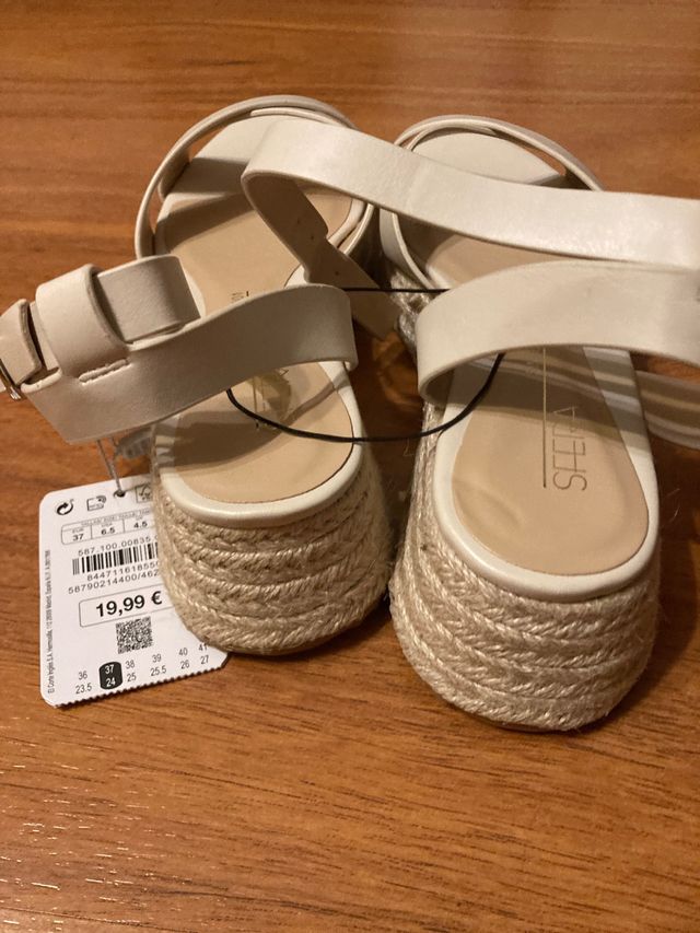 Sandalias crudas sfera 37