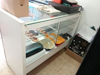 Mostrador de tienda.