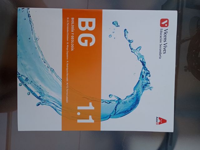 Libro biología y geología 1⁰ESO