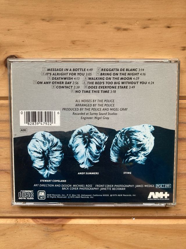 CD The Police - Ragatta de blanc