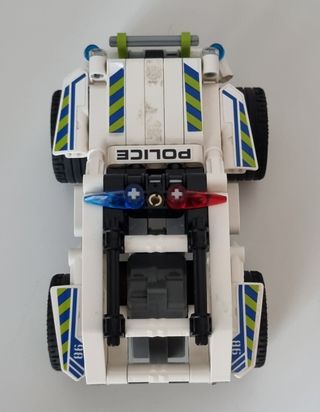 Lego Technic 42047 Police Interceptor COMPLETO