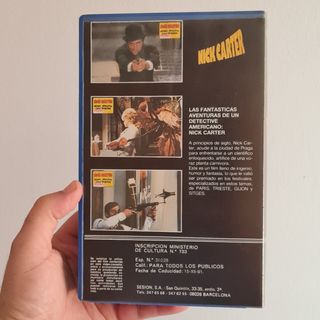 Nick Carter. Un Detective Americano. VHS VideoClub