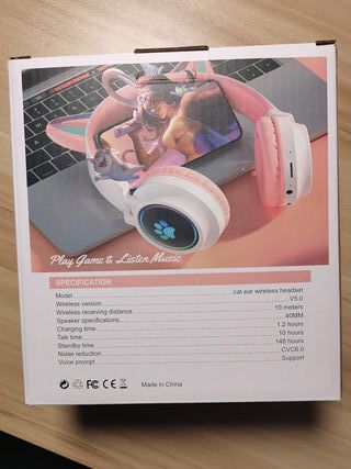 Auriculares Bluetooth inalámbricos-Luces