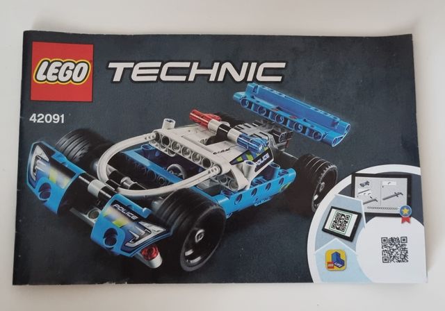 Lego Technic 42091 Police Pursuit ORIGINALE