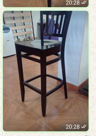 Taburetes de madera