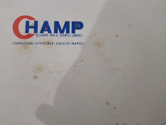 Cartolina Napoli campione 87/88