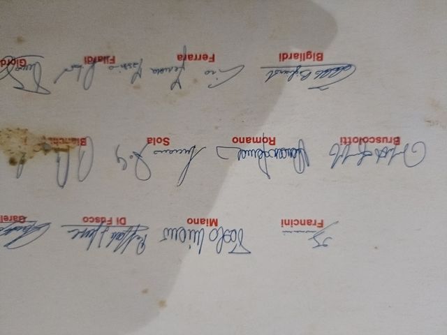 Cartolina Napoli campione 87/88