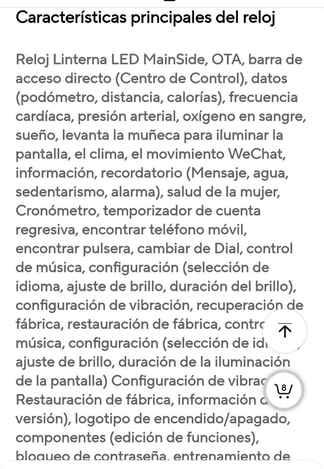 smartwatch Reloj ANDROID Iphone m16 Fuengirola