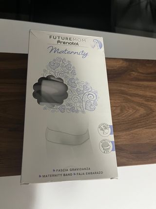 Faja embarazo blanca