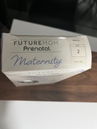 Faja embarazo blanca