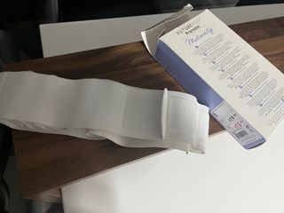 Faja embarazo blanca