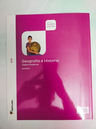 2 libros Geografía e historia de 3° ESO