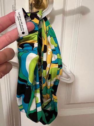 Conjunto zara blusa de hombreras y turbante