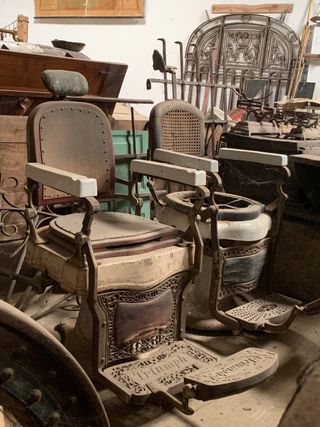 Sillones barberia antiguos