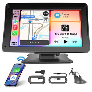 Radio para coche Hikity Wireless Carplay