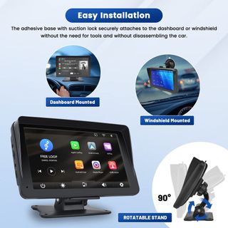 Radio para coche Hikity Wireless Carplay