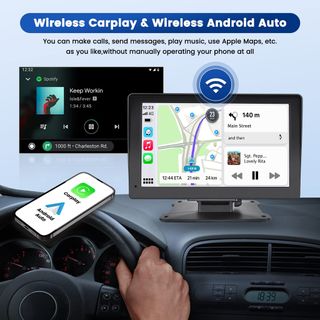 Radio para coche Hikity Wireless Carplay