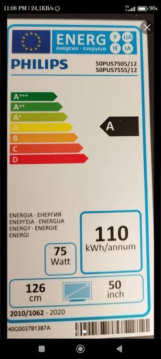 Philips 50" PUS7555/12