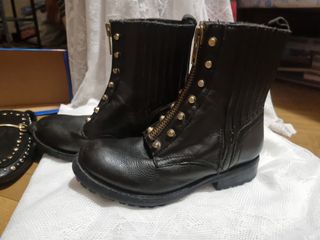 Botines negro mujer