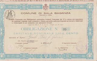 Regno Comune di Sala Baganza Parma Rara HH1