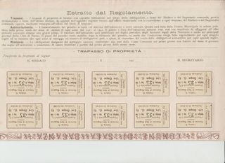 Regno Comune di Sala Baganza Parma Rara HH1