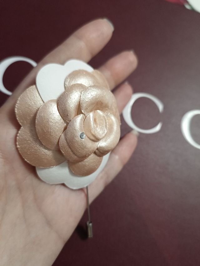  Spilla Camelia  originale Chanel 