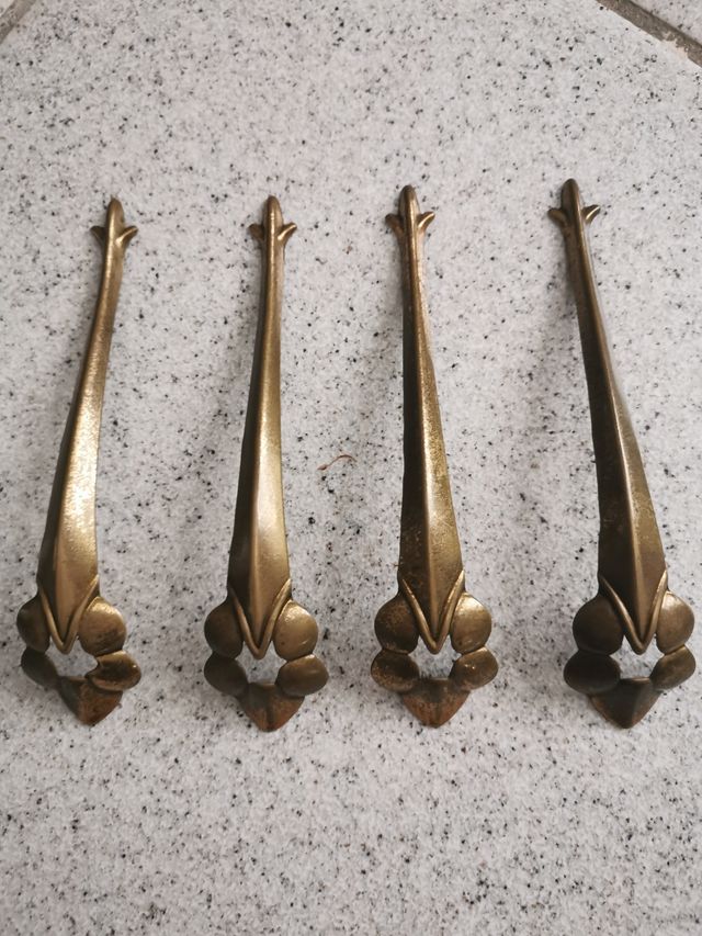 Set 4 maniglie vintage anni '50