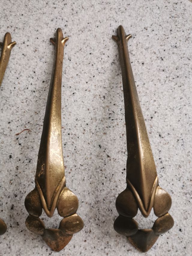 Set 4 maniglie vintage anni '50