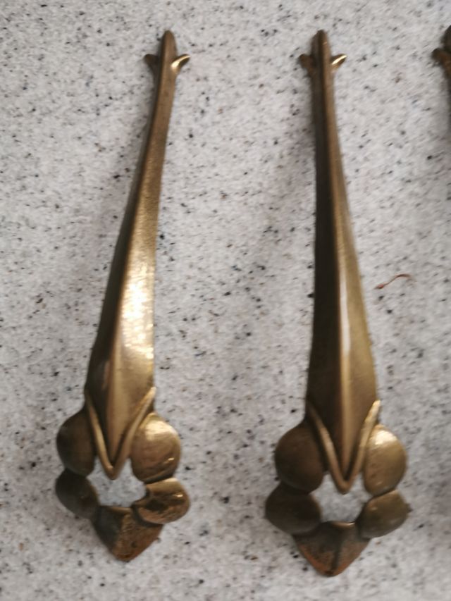 Set 4 maniglie vintage anni '50