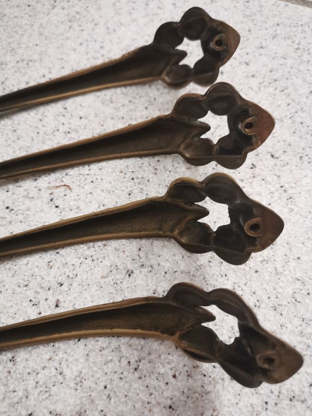 Set 4 maniglie vintage anni '50