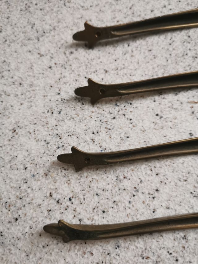 Set 4 maniglie vintage anni '50