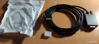 Cable display port a VGA