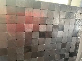 Mosaico Acero decorativo