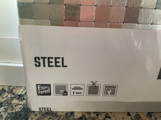 Mosaico Acero decorativo