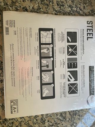 Mosaico Acero decorativo