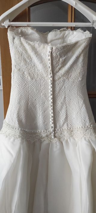 Vestido Novia Rosa Clará