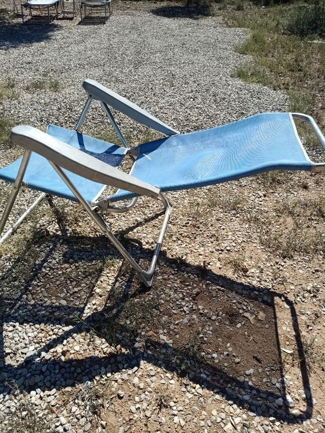 Silla plegable de playa