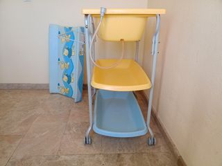 Bañera -cambiador bebé completa