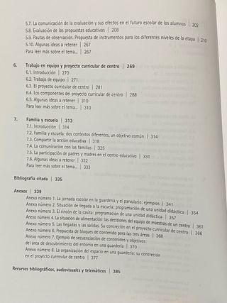Libro: Aprender y enseñar en Educación Infantil