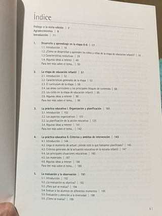 Libro: Aprender y enseñar en Educación Infantil