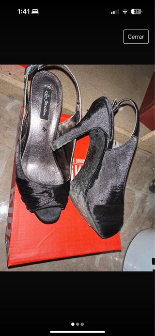 Zapato fiesta  tacon 