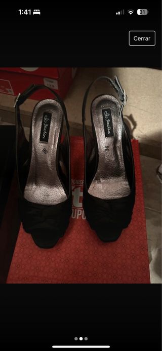 Zapato fiesta  tacon 