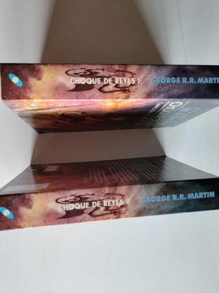 Canción de Hielo y Fuego 2 tomos. George R. Martin