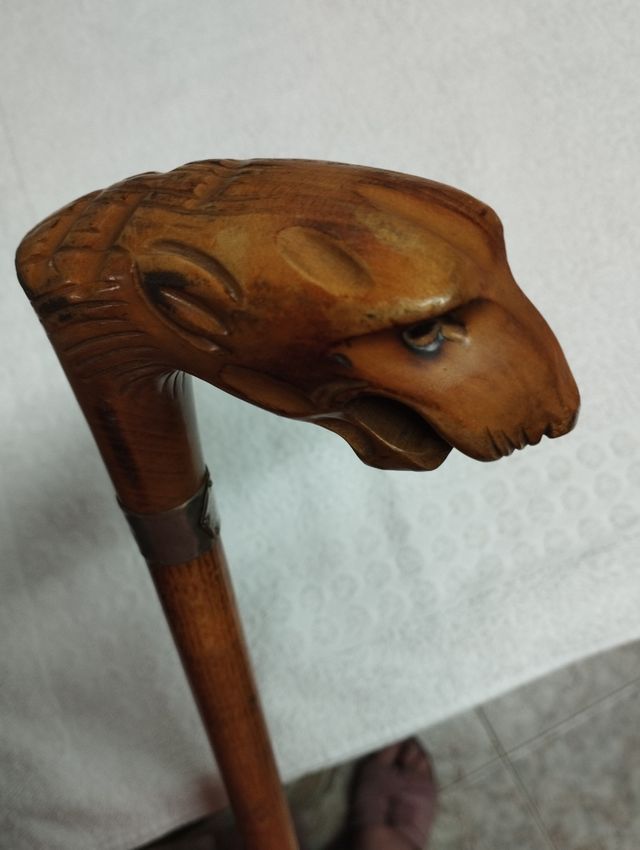 BASTON para SEÑOR/ MADERA MACIZA