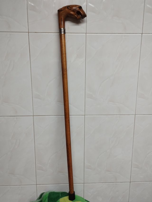 BASTON para SEÑOR/ MADERA MACIZA