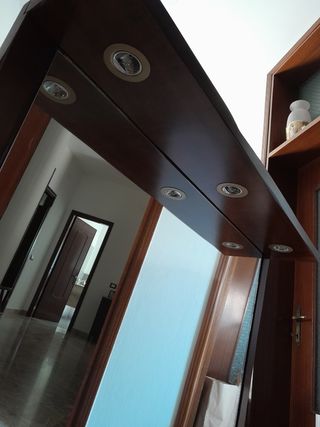 Specchiera con applique