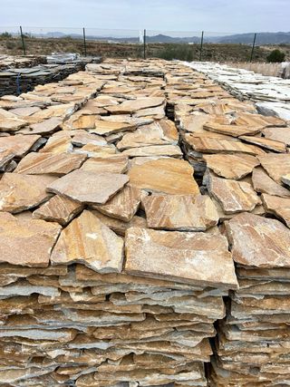 Piedras irregulares rusticas