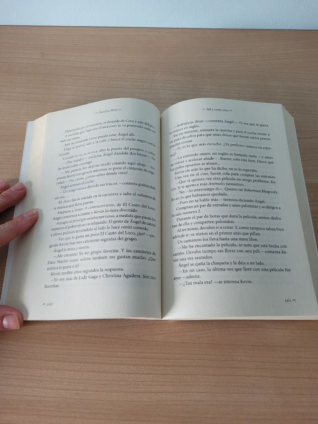 Libro juvenil Tal y como eres